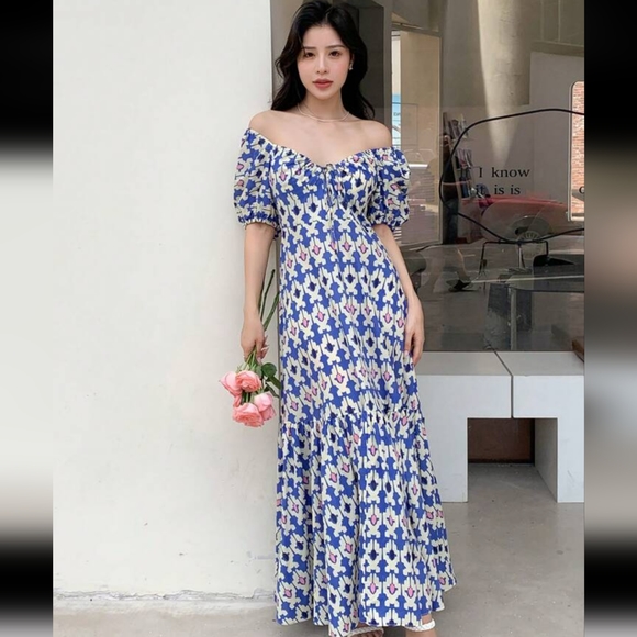 NWT Zara Printed Midi Dress - 3139/725 - Picture 7 of 16